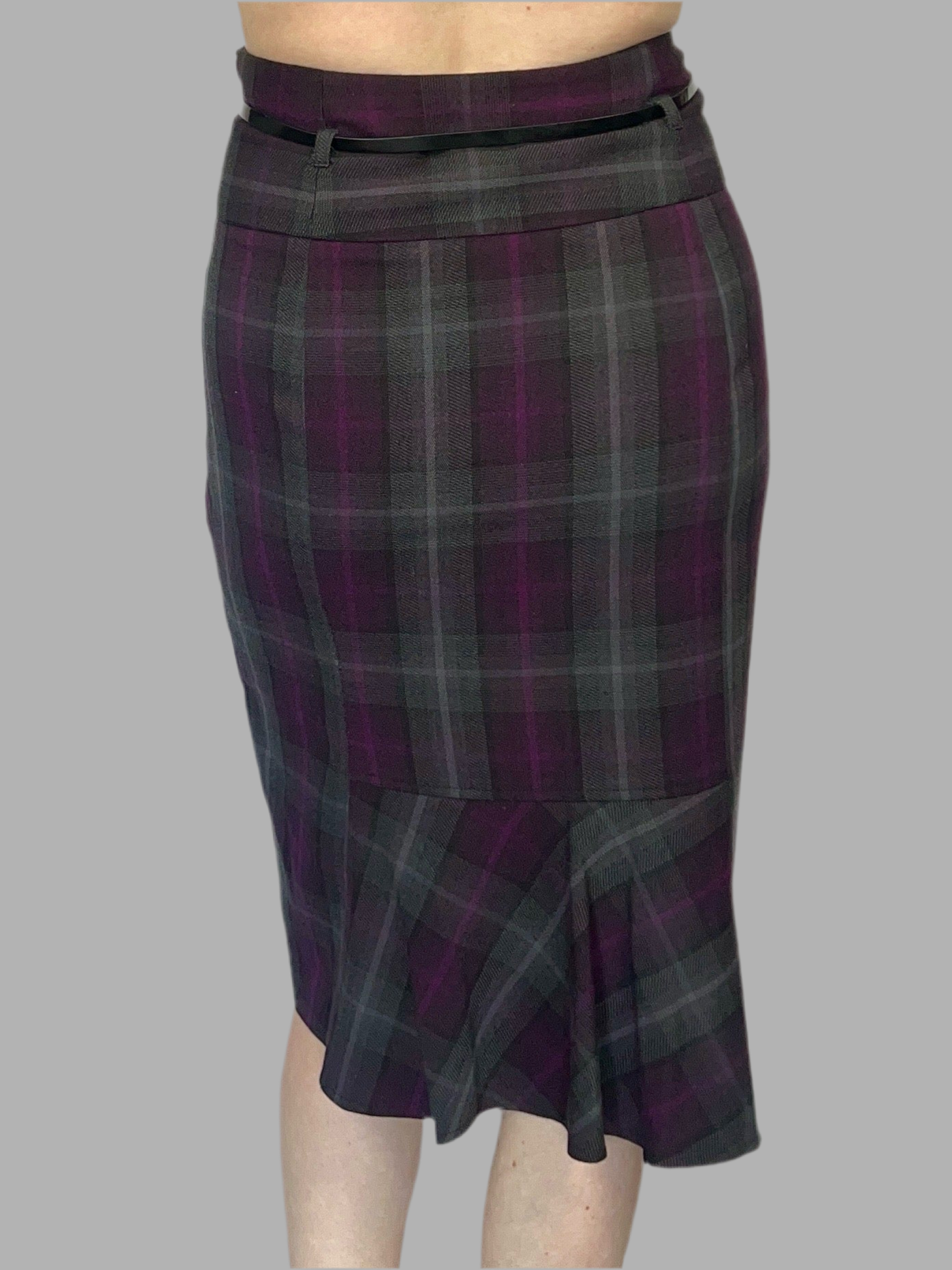 Purple & Grey Skirt
