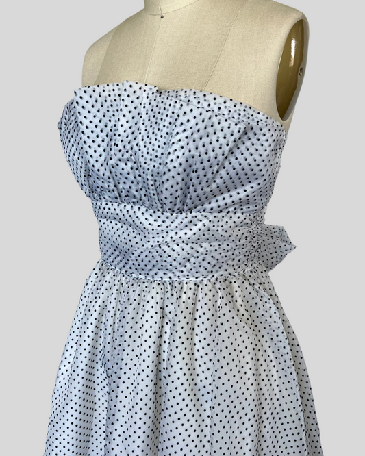 Saks Fifth Polka Dot Dress