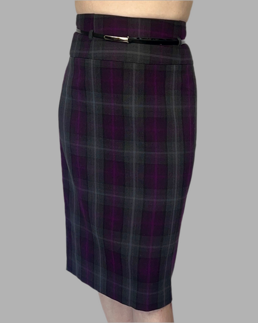 Purple & Grey Skirt