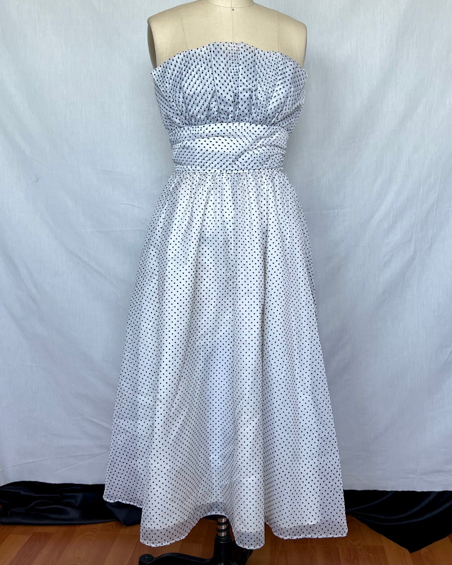 Saks Fifth Polka Dot Dress