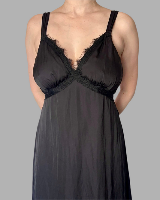 Old Navy Lace Trim Gown