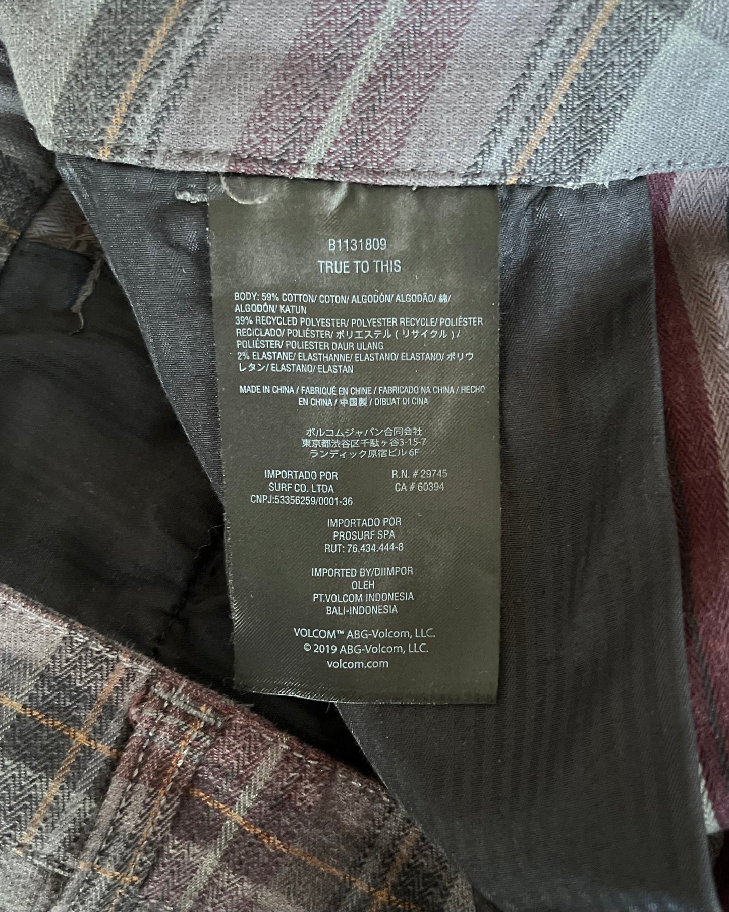 Volcom Plad Pants