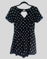 Polka dot play suit